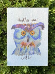Another Year Wiser Plantable Card