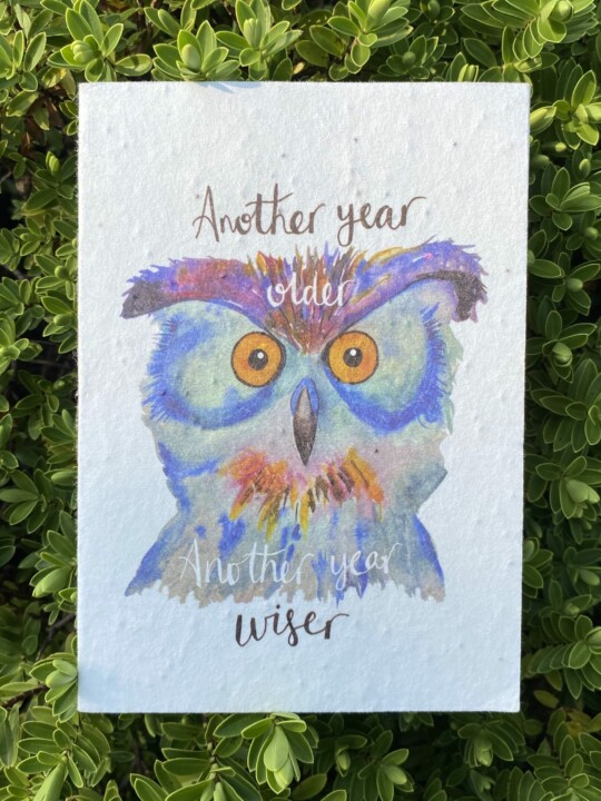 Another Year Wiser Plantable Card