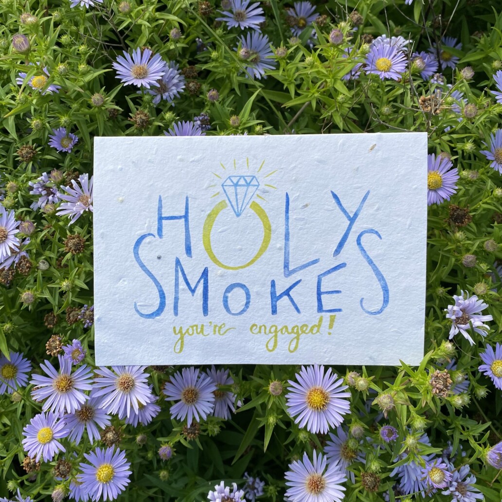 Holy Smokes Plantable Card