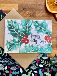 plantable christmas card