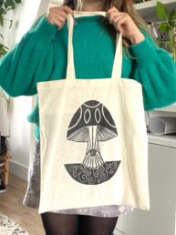 Mushroom Tote Bag