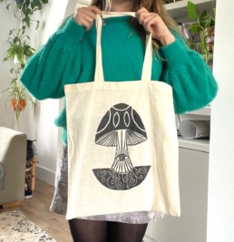 Mushroom Tote Bag