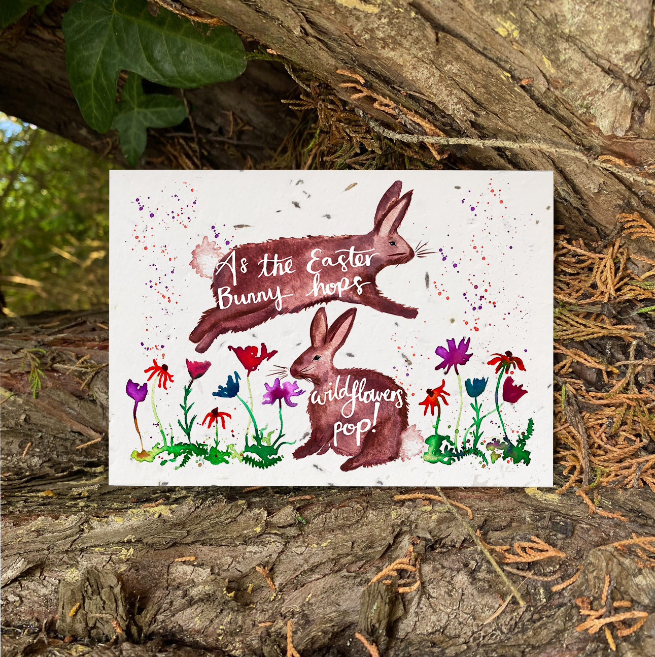 plantable easter card