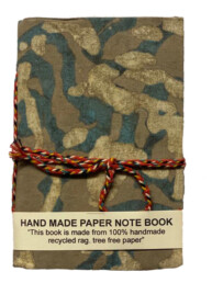 Small Green Camo Notebook