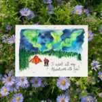 All My adventures plantable card